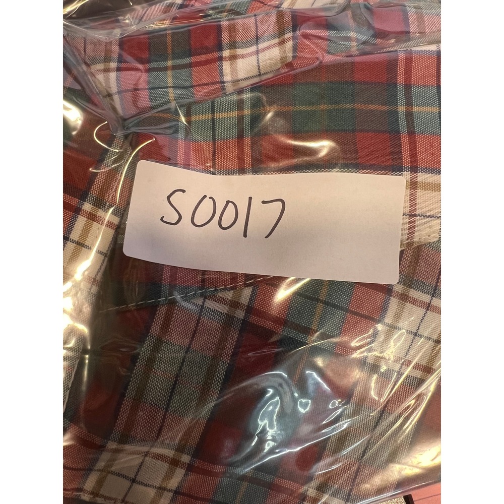 Panhandle Slim VTG Golden West Pearl Snap Men S Slim Fit Permanently Press Plaid - Picture 9 of 9